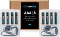 paleblue USB Rechargeable AAA Lithium Batteries - 1 Hour Charge Time
