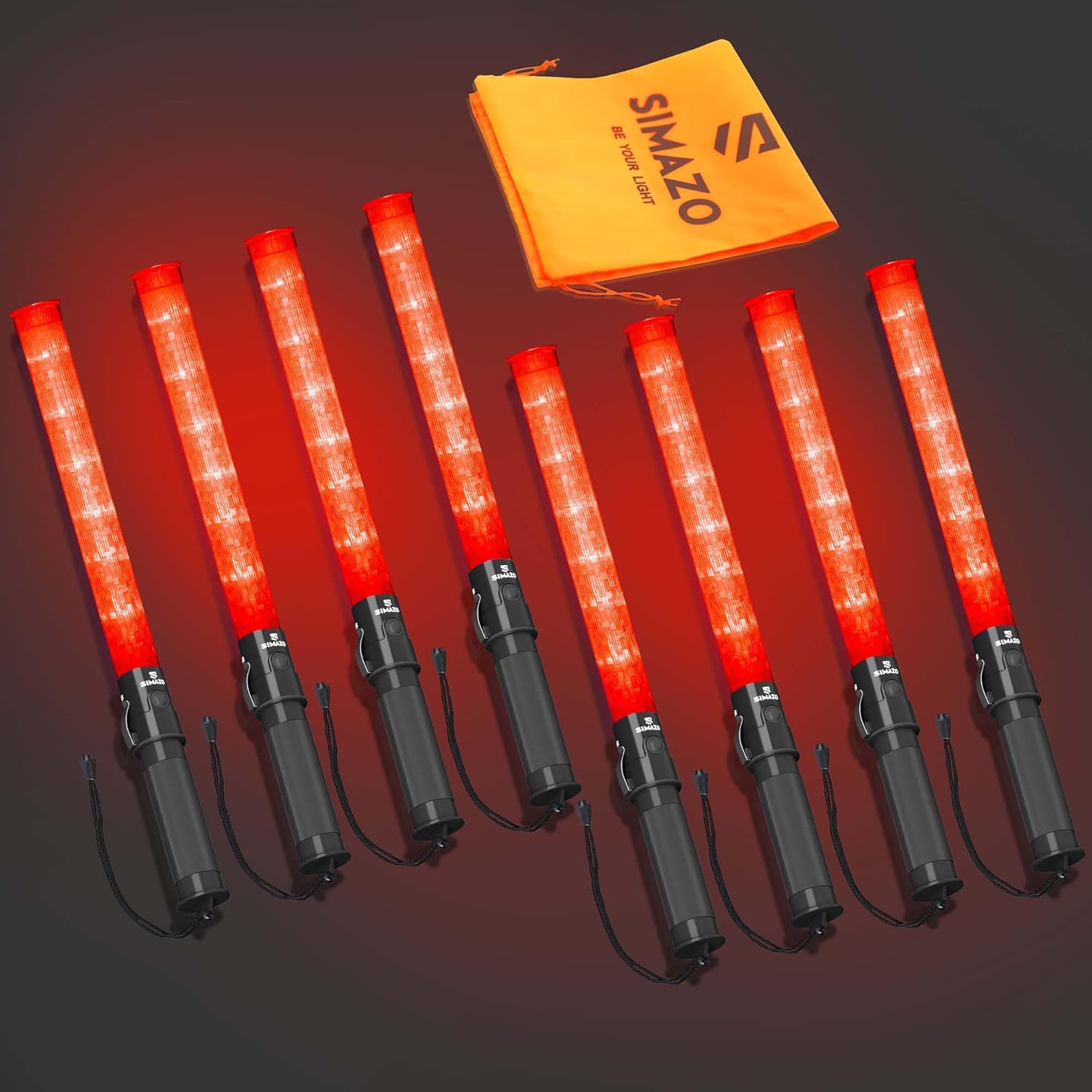 21 Inch Traffic Control Wand Set for Safety and Visibility