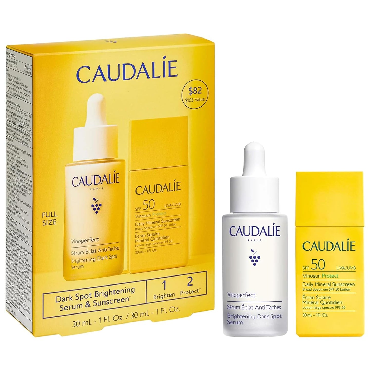 Caudalie Vinoperfect Brightening Dark Spot Serum for Radiance