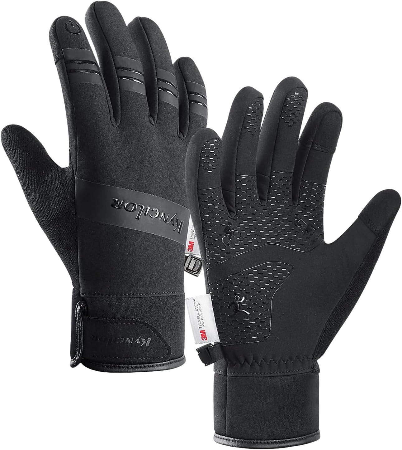 FOXLVDA Waterproof Touch Screen Winter Gloves