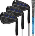 Gowolf Premium Forged Full Face Golf Wedge Set - Spin & Control
