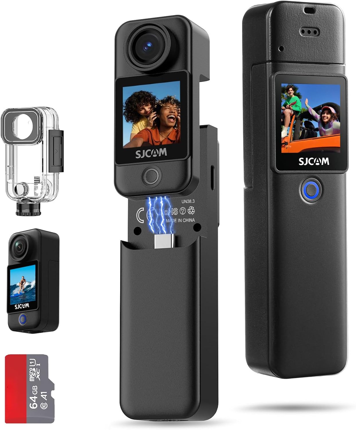 SJCAM C300 Pocket Travel Action Camera with 4K Video Recording