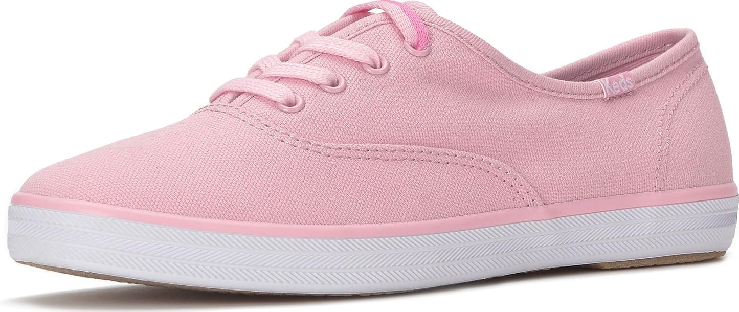 Keds Womens Champion Canvas Lace Up Sneaker for Comfort