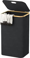 Laundry Hamper with Lid 100L Collapsible Basket - Tall, Waterproof