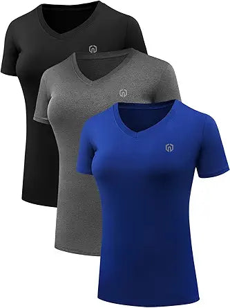 NELEUS Women's Compression Workout Athletic Shirt 3 Pack Review