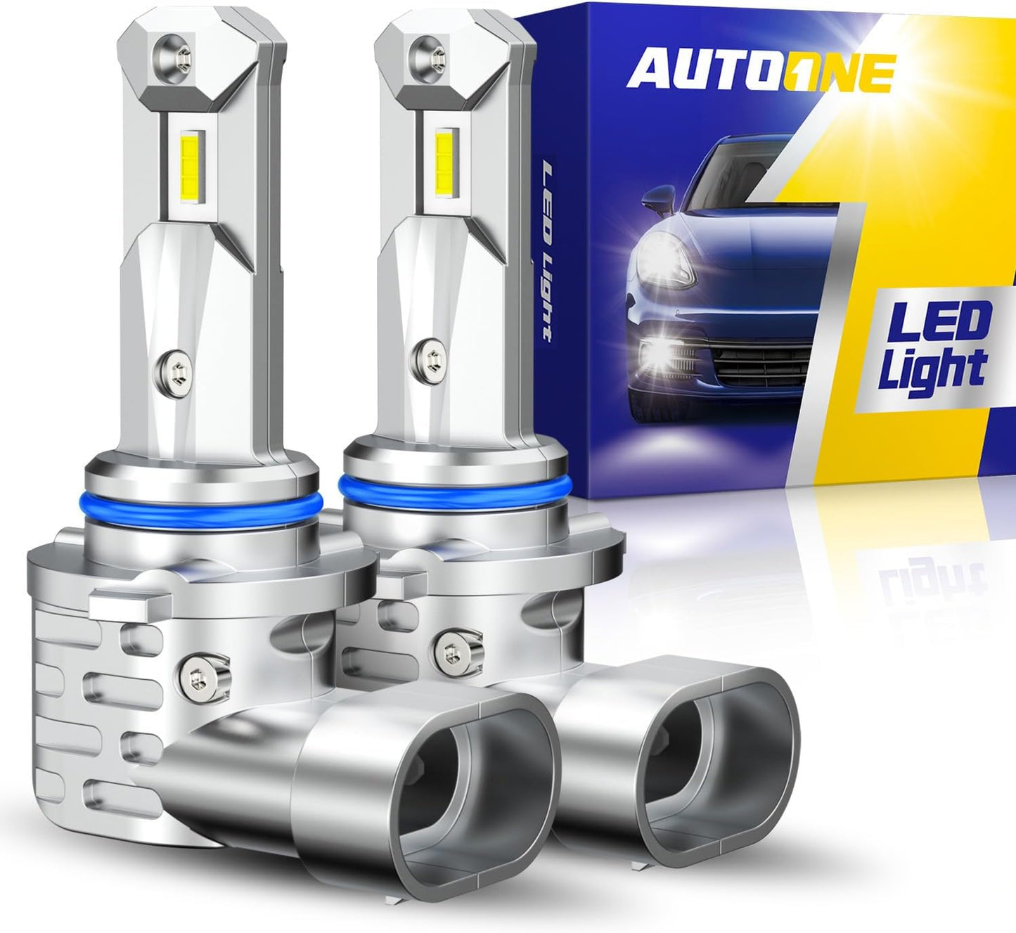 AUTOONE HB3/9005 Bulbs - 600% Brighter 9005 Fog Light Upgrade