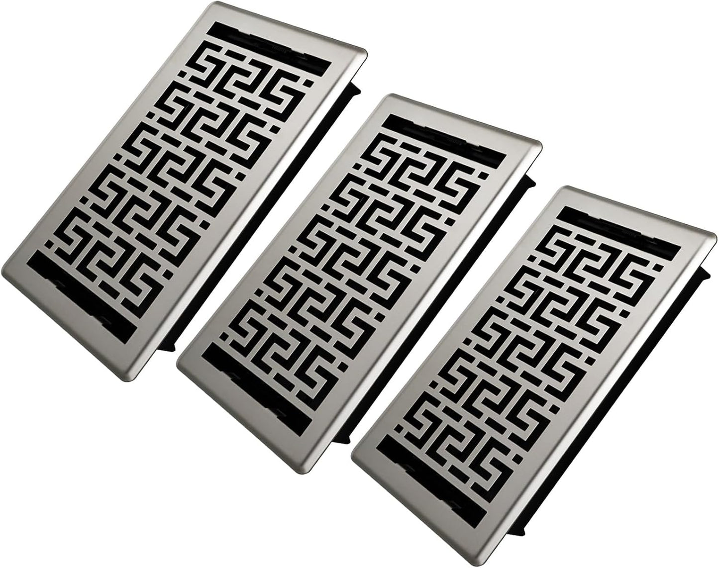 Floor Registers 6x12 Inches - Heavy Duty Steel Vent Covers