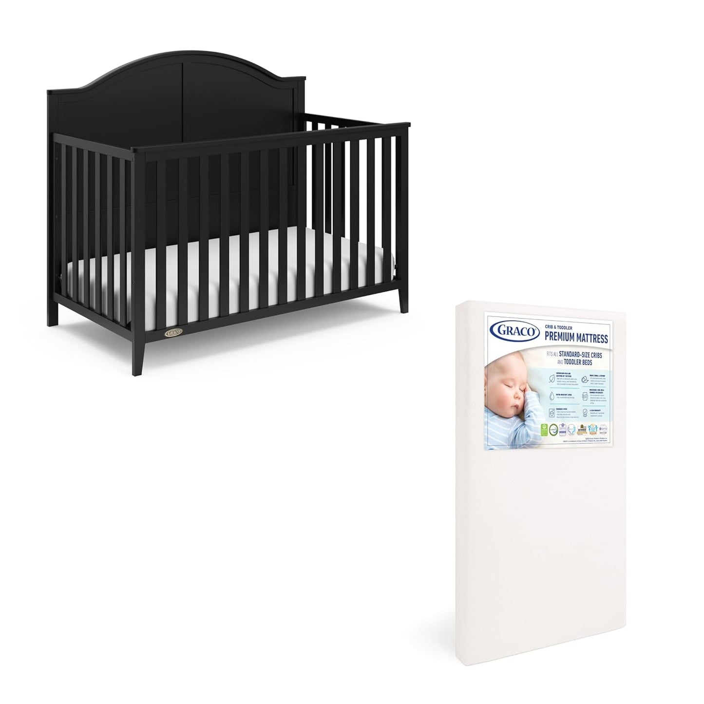 Graco Wilfred Crib and Mattress Nursery Essentials Pack Review