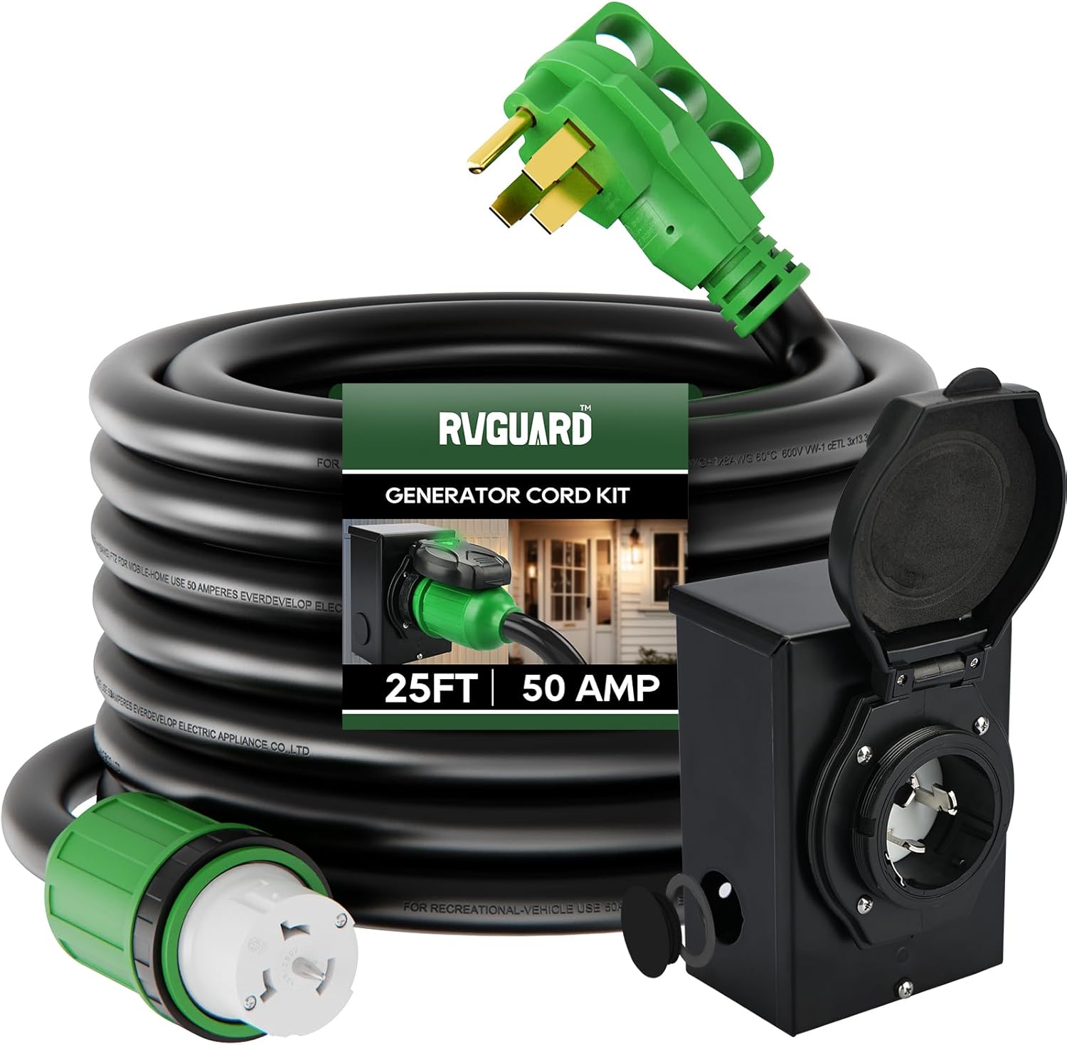 RVGUARD Emergency Power Combo Kit for Reliable Backup Power