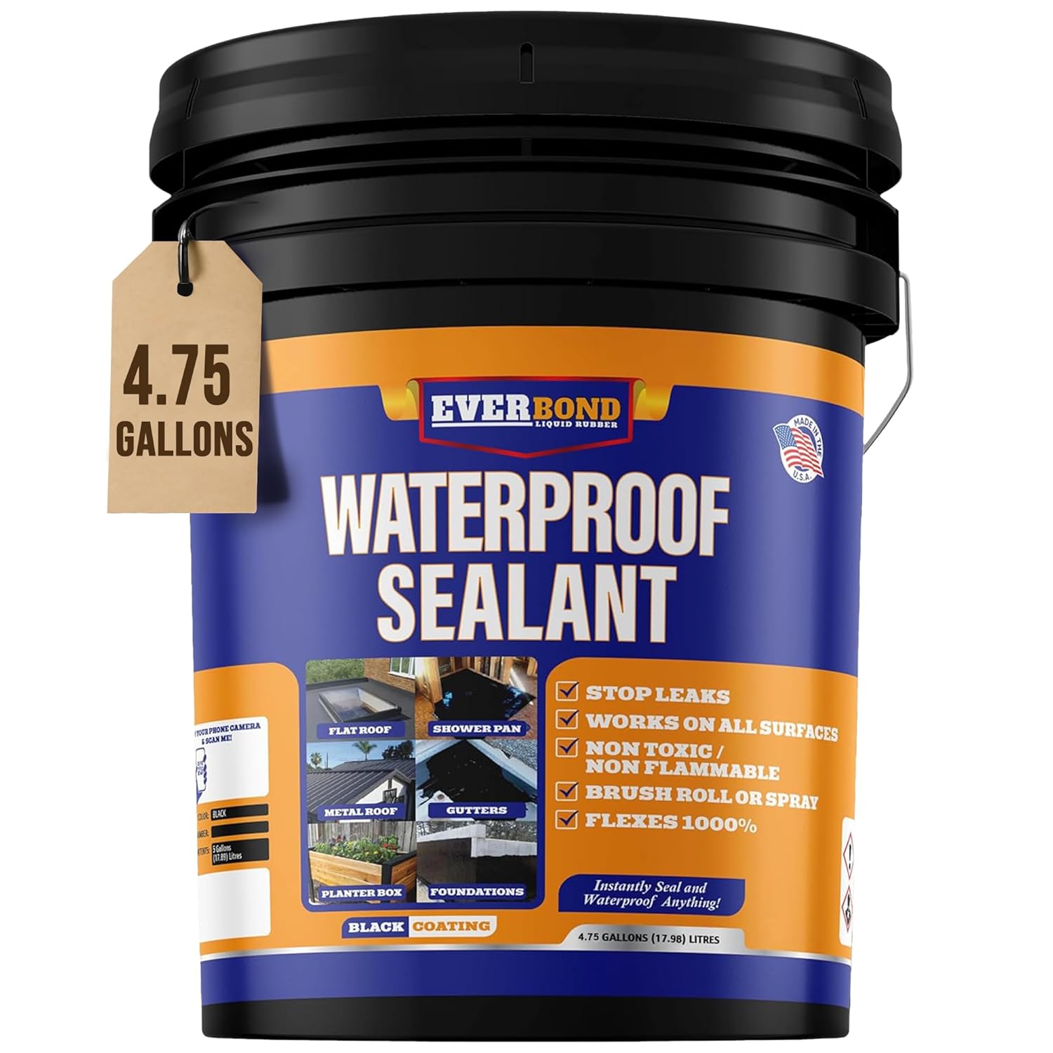 Liquid Rubber Waterproof Sealant for All Surface Leak Repair