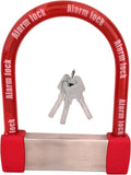 Bike Lock Heavy Duty Anti Theft Alarm U Lock - Fits Fat Tire E-Bikes