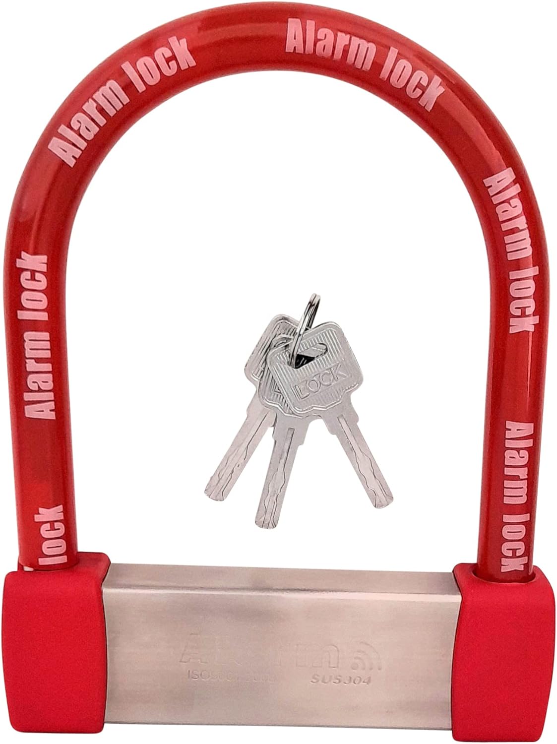 Heavy Duty Bike Lock with Alarm for E-Bikes and Scooters