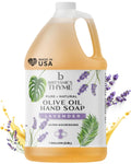 Pure Organic Castile Liquid Olive Oil Soap Refill, Lavender - Gentle