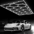 Hexagon Garage Lights 15 Grid LED Honeycomb Ceiling Panels - Super