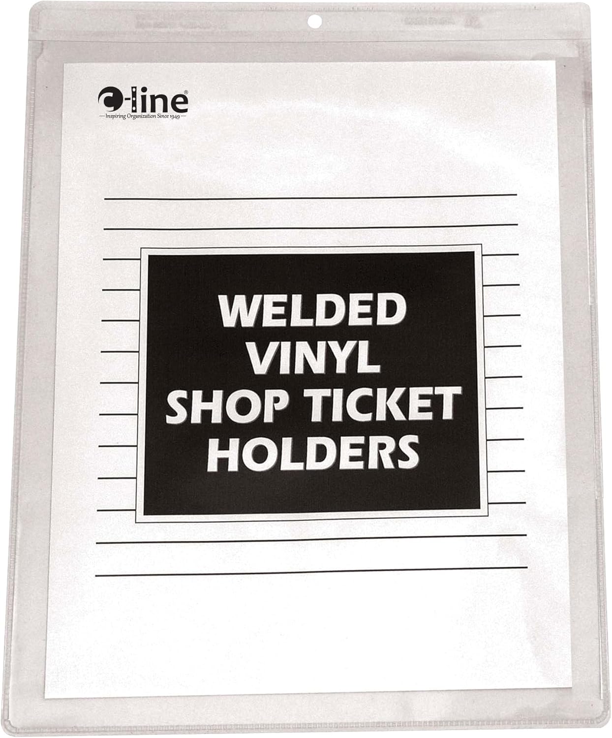 C-Line Vinyl Shop Ticket Holders for Secure Document Storage