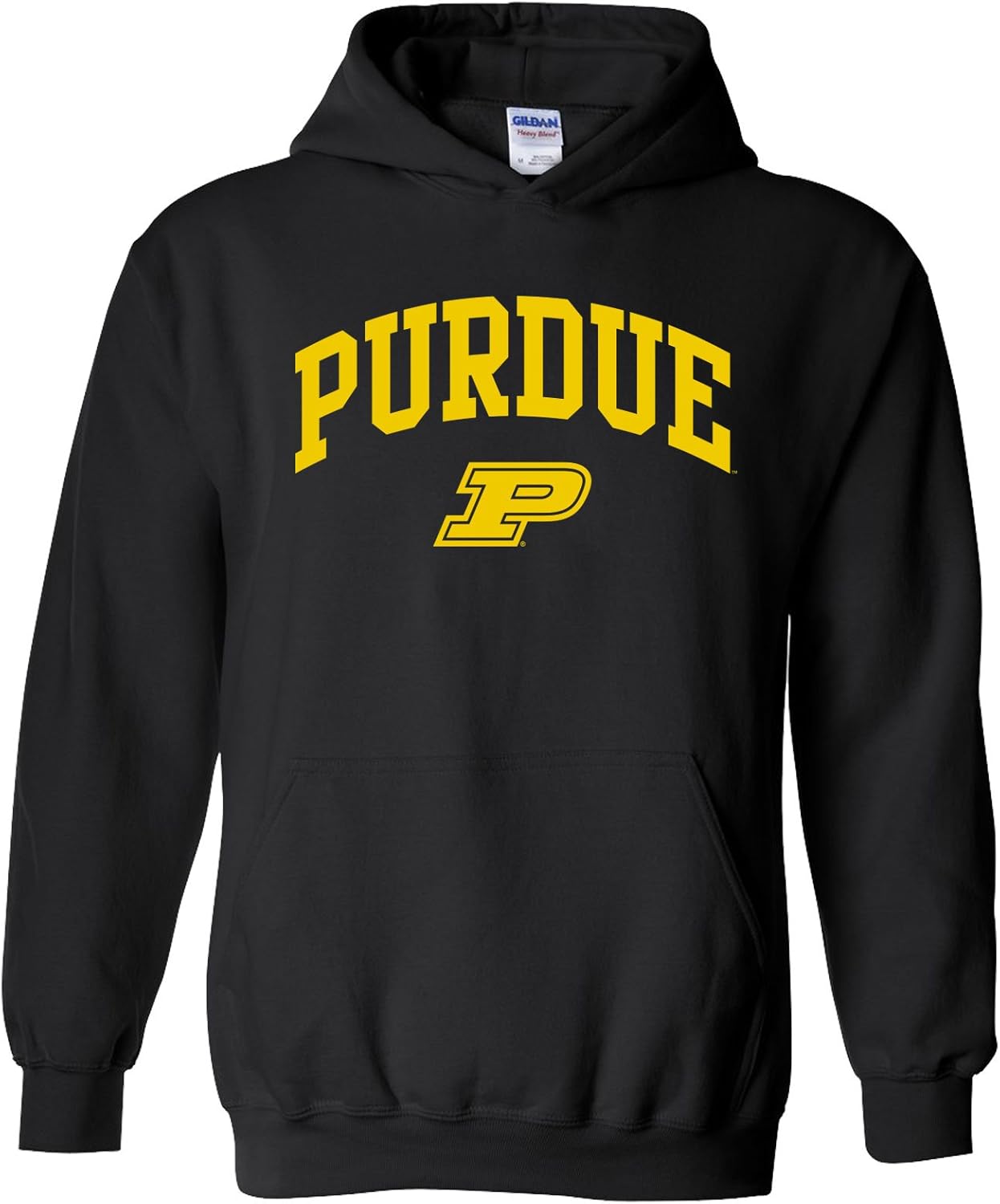 Purdue University Team Color Arch Logo Hoodie for Fans