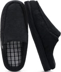 ONCAI Mens Slippers with Arch Support - Warm Memory Foam