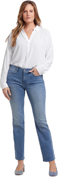NYDJ Womens Barbara Bootcut Fit Denim Jeans - Flattering (Style M19Y)