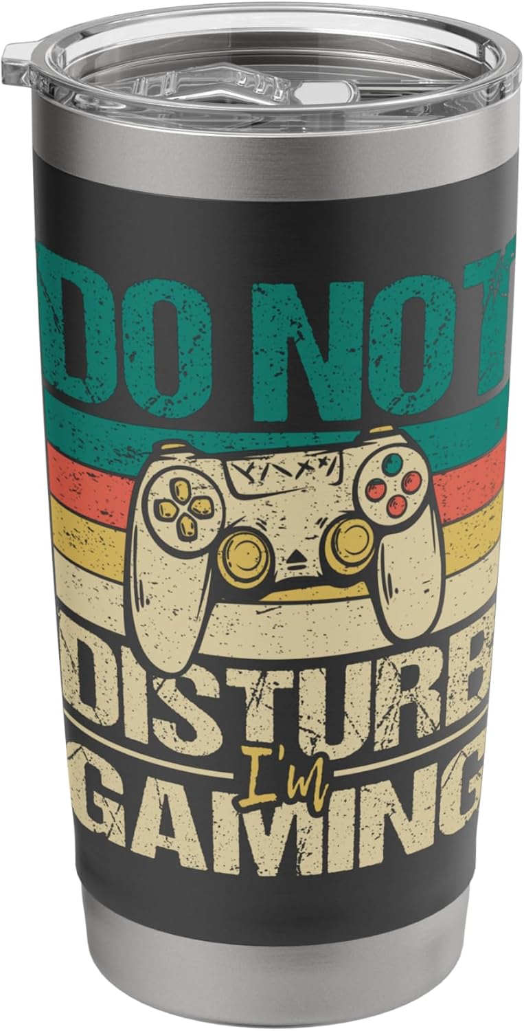 Stay Cool While Gaming - Insulated Gamer Tumbler