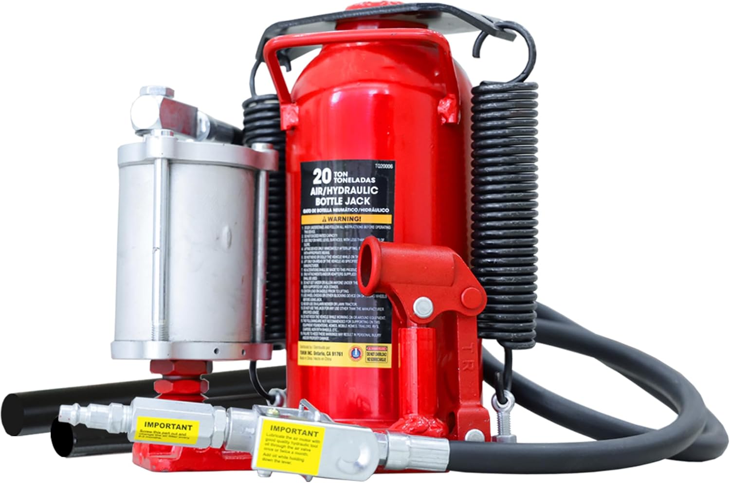 20 Ton Pneumatic Air Hydraulic Car Bottle Jack for Auto Repair
