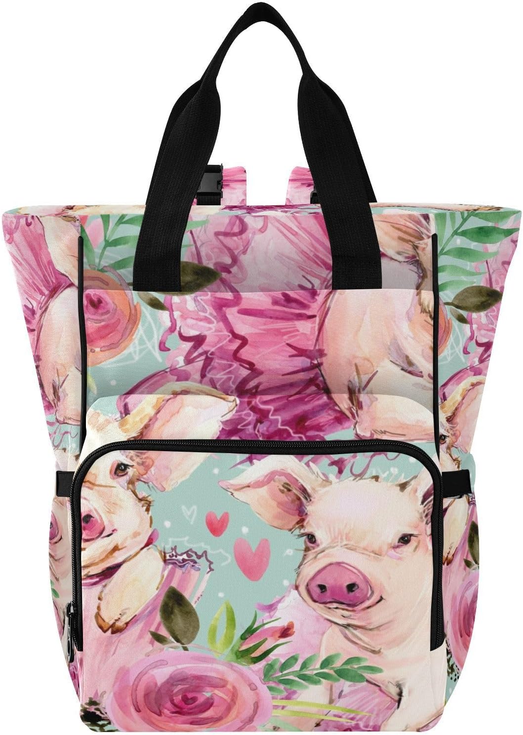 SPRIPORT Pig Diaper Backpack: Stylish & Functional!