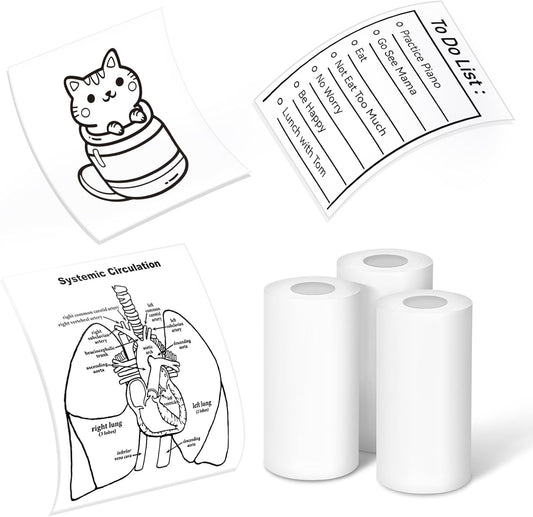 Long-lasting Mini Sticker Paper for Anycash Printer