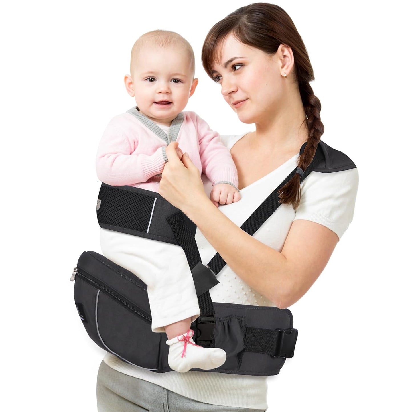 Baby Hip Seat Carrier for Newborns & Toddlers - Ergonomic Design