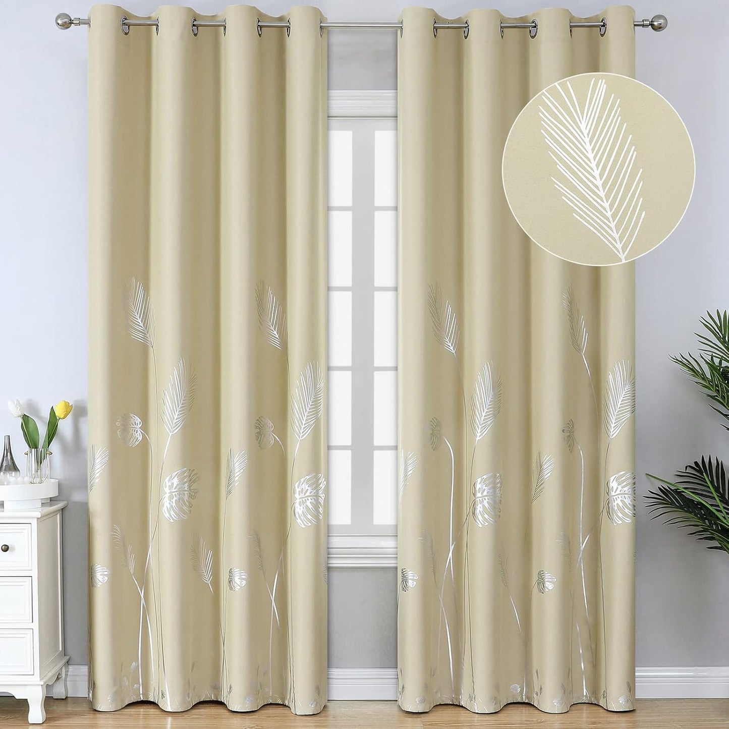 Estelar Textiler Room Darkening Curtains for Elegant Living Spaces
