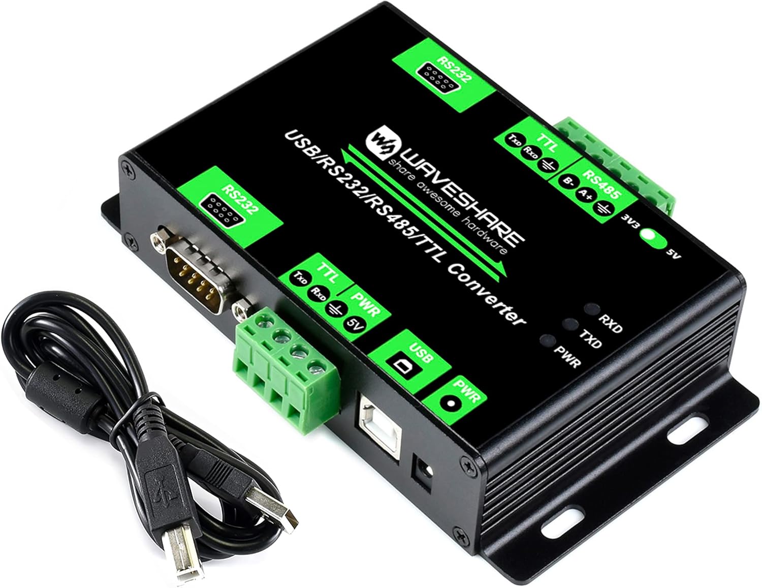 USB RS232 TTL to RS232 485 TTL Converter with Isolation Protection
