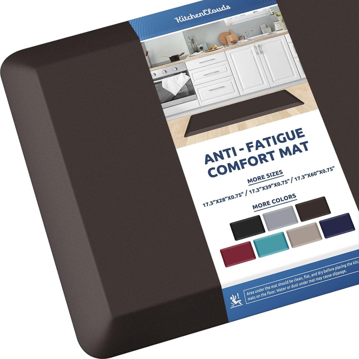 Cushioned Anti Fatigue Kitchen Mat for Comfort and Safety