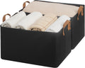 Storage Bins for Shelves Fabric Extra Large 2-Pack - Sturdy Jumbo