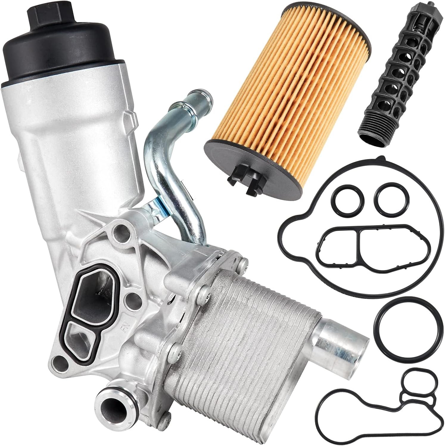 Engine Oil Cooler Filter Housing Assembly for Chevy Buick 2011-2021