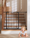 InnoTruth 29.5-40.75 in Baby Gate for Stairs & Doorways - Extra-Wide