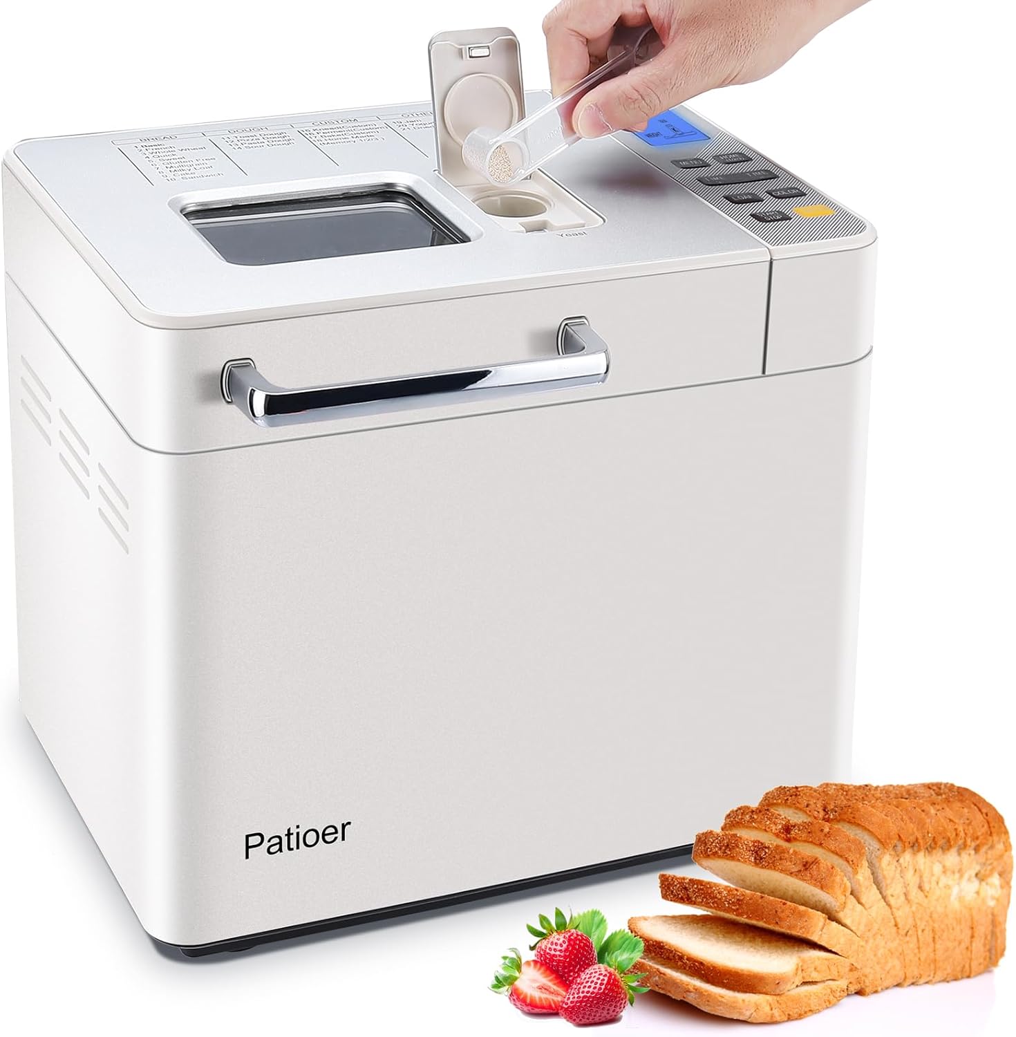 Effortless Fresh Bread Daily - 2LB Compact Bread Maker