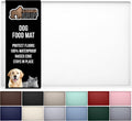GORILLA GRIP Waterproof Raised Edge Silicone Pet Feeding Mat - 32x24