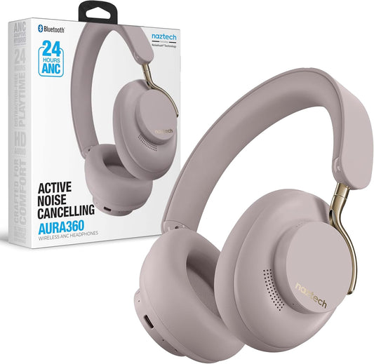 Naztech Moondust Wireless Headphones - 30hr Battery | Dual Mic | Multipoint