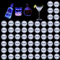 LED Drink Coaster Set of 60 for Parties and Gatherings