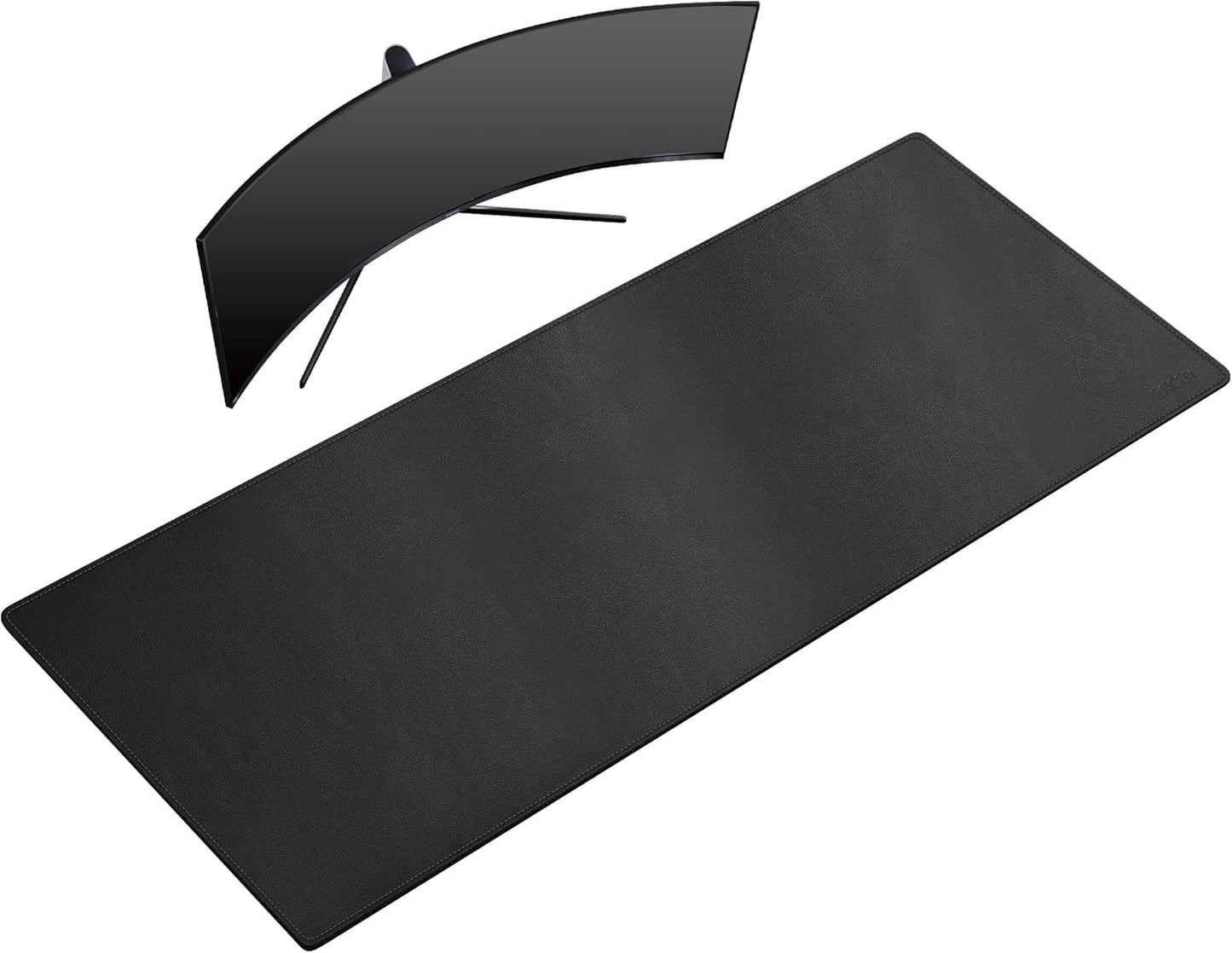 Cacoy 59in x 27.5in Leather Desk Mat for Office & Home Use