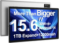 15.6 in Large Screen Android 14 Tablet Pro - Big Display, Long Battery