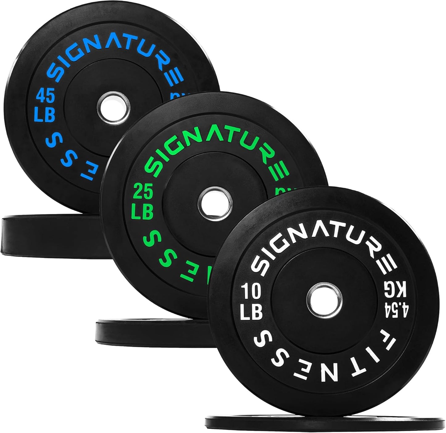 Olympic Bumper Plates Set for Strength Training & Weightlifting