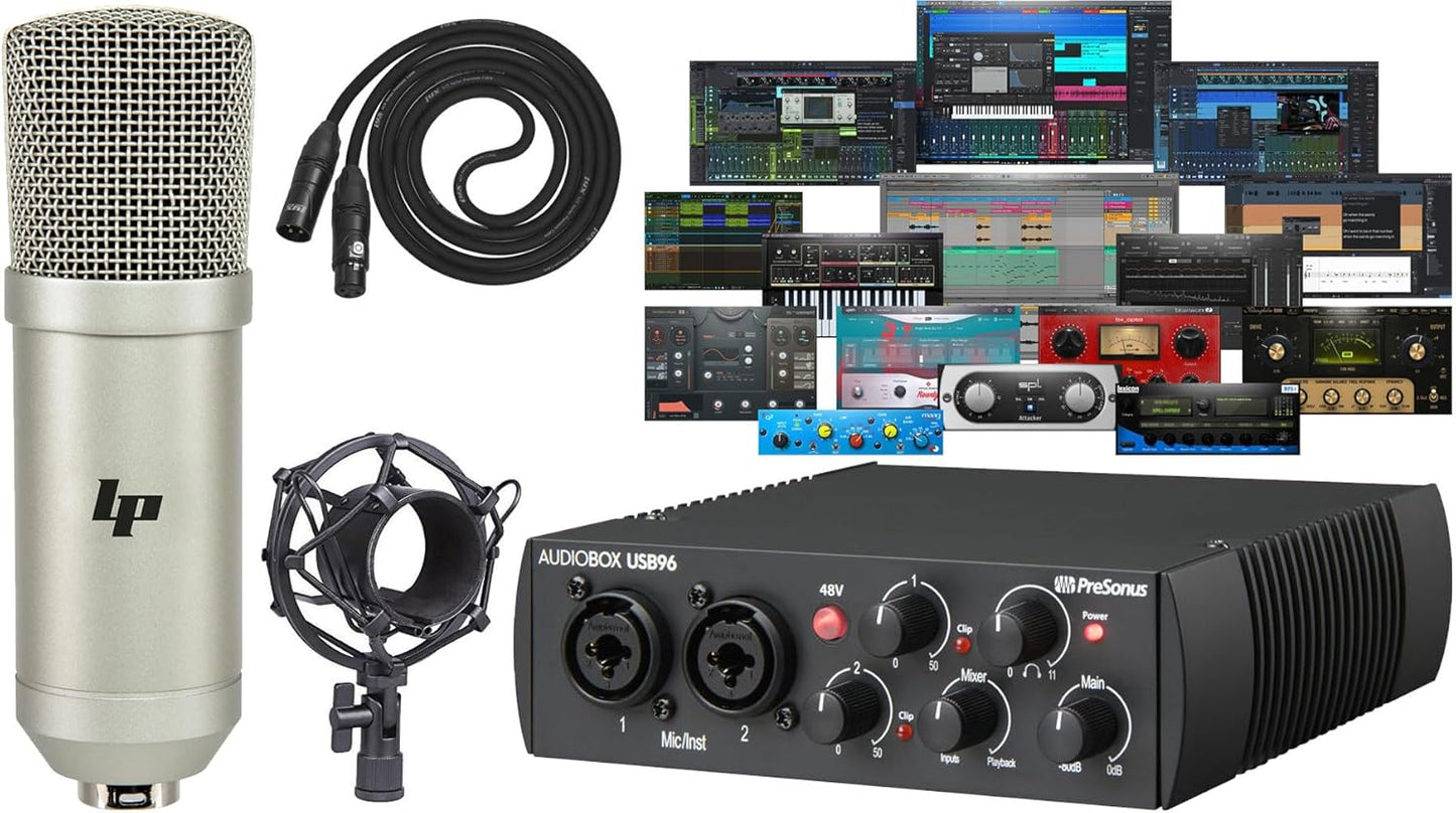 Presonus AudioBox 96 Interface with Studio One Artist Software Kit