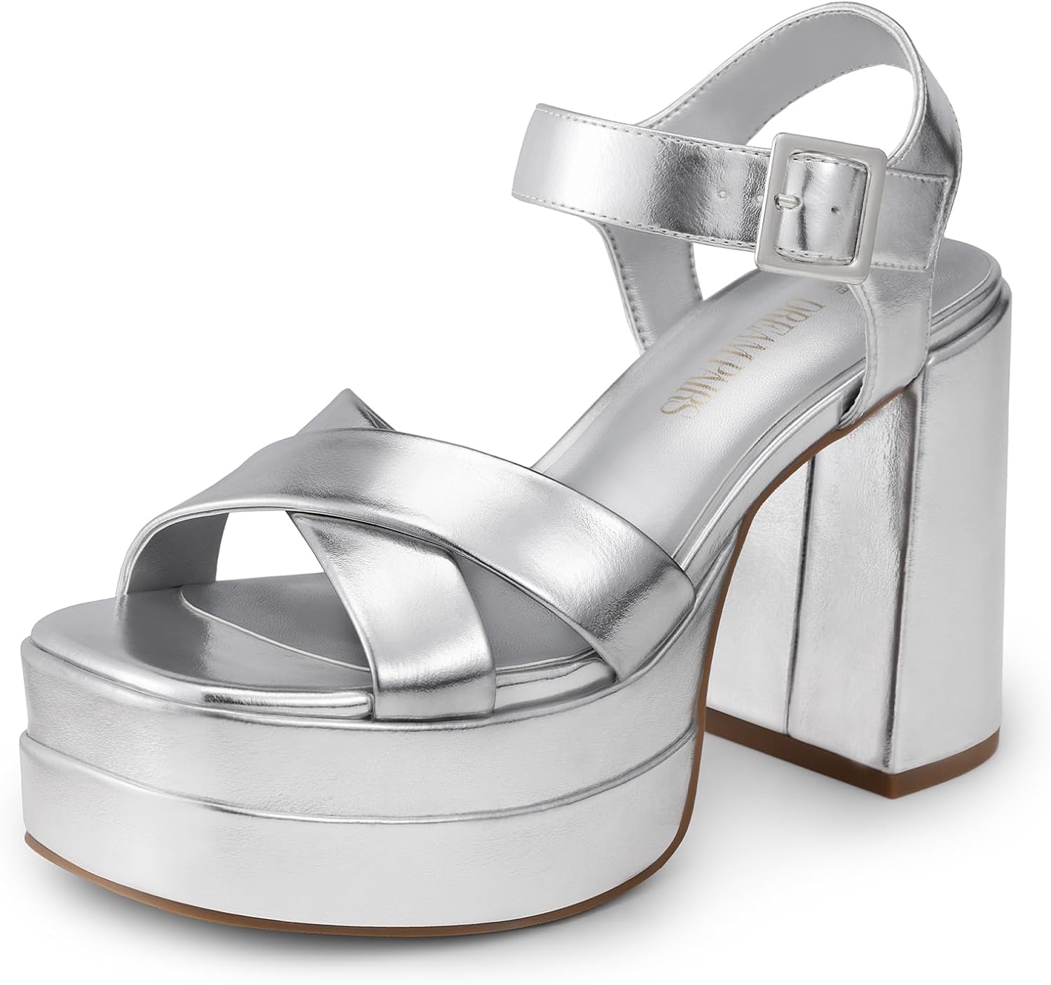 DREAM PAIRS Women's Platform Chunky Heels for Stylish Comfort