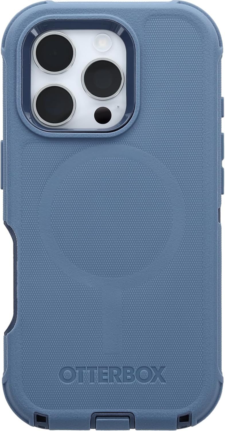OtterBox iPhone 16 Pro Defender Series Case in Baby Blue Jeans