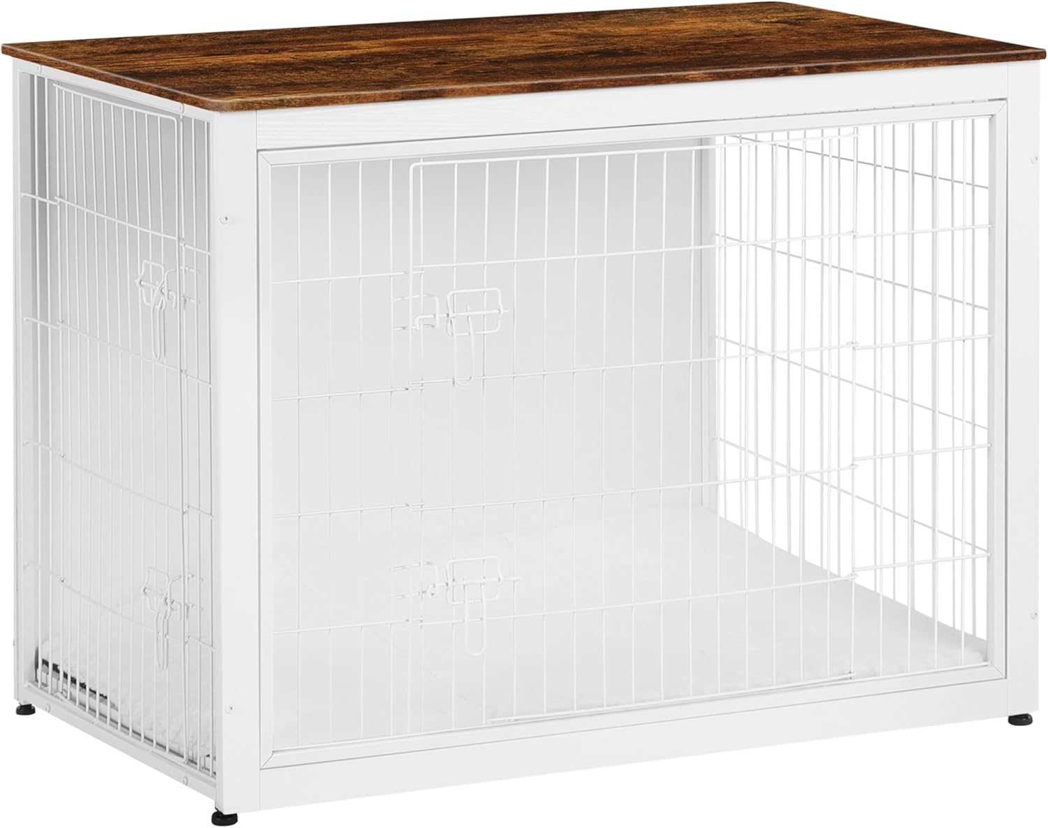 DWANTON Dog Crate Furniture with Cushion for Extra Large Pets