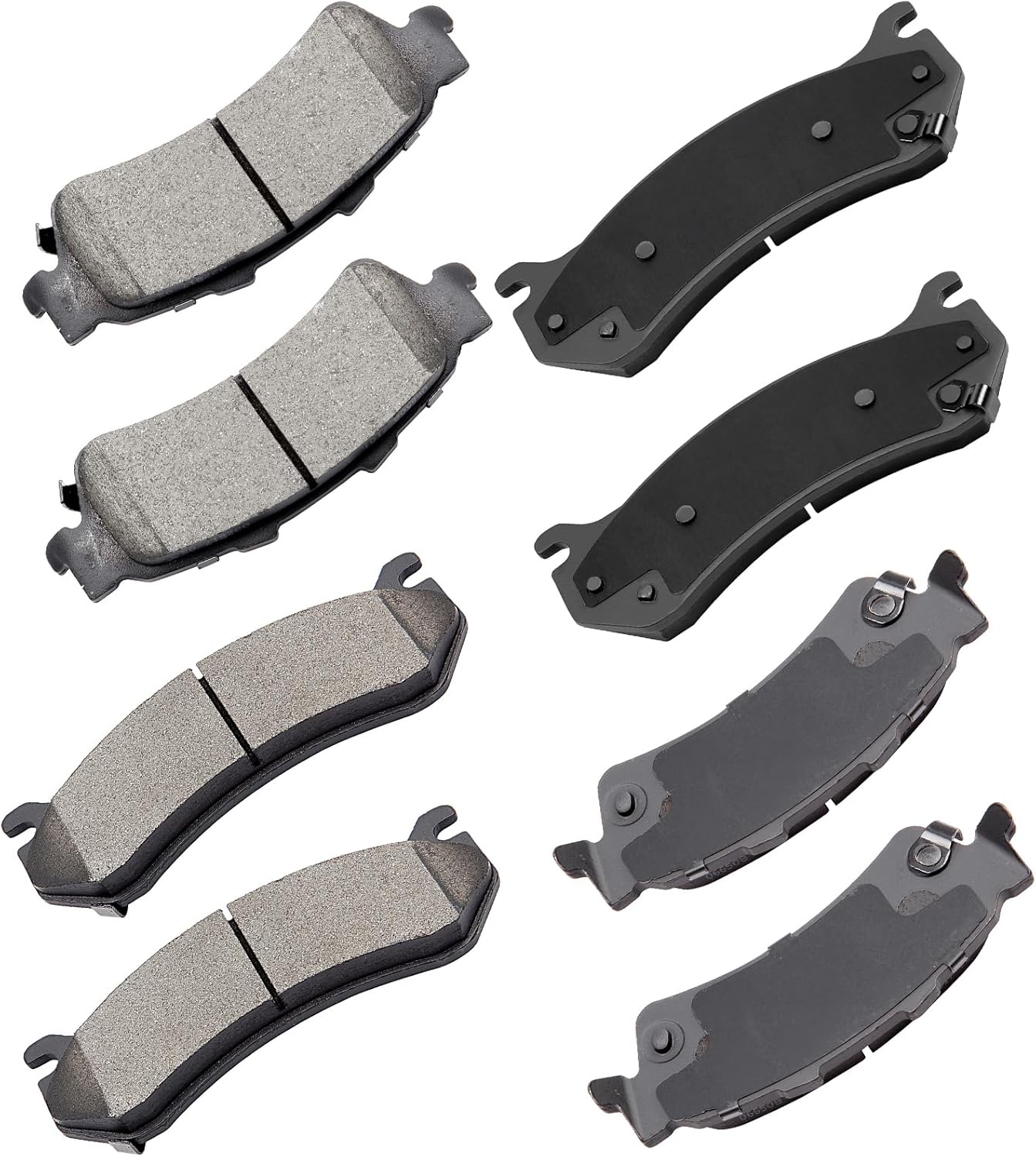 cciyu D785 D792 Ceramic Brake Pad Set for Chevy and GMC Vehicles