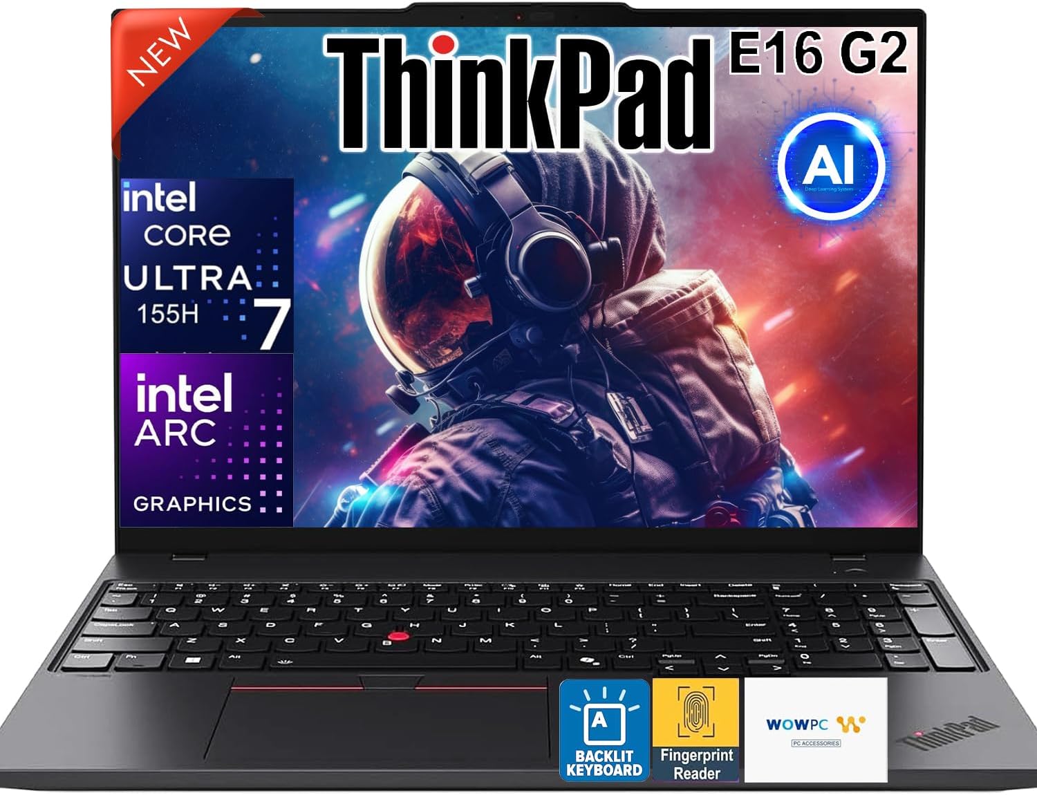 Lenovo ThinkPad E16 G2 16in AI Business Laptop with Ultra 7 Power