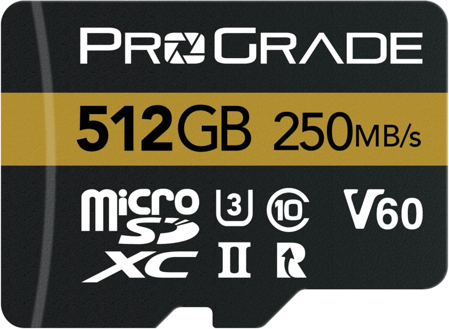 ProGrade V60 512GB microSD - High Speed File Transfer