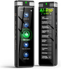 136GB AI Voice Recorder with Offline Transcribe - Subscription-Free