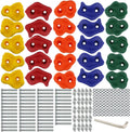 Ogrmar 25 PCS Rock Climbing Holds Set for Kids Play