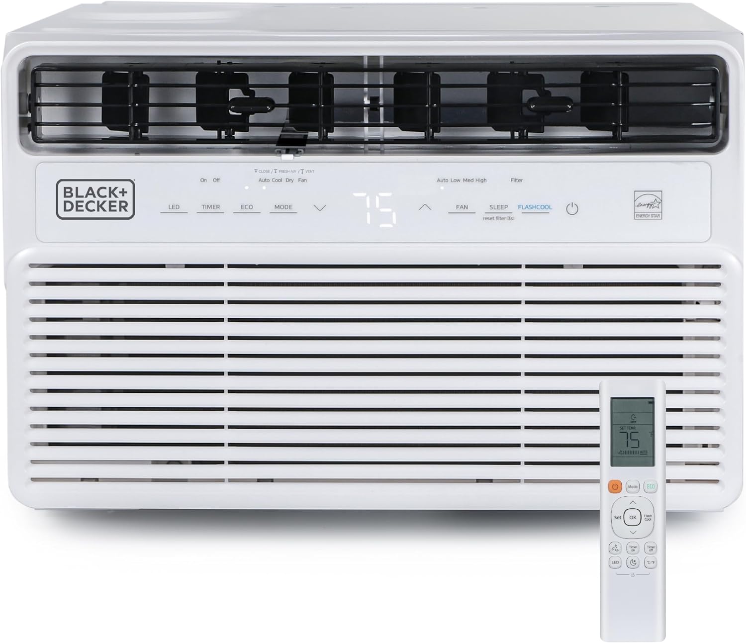 ENERGY STAR 12,000 BTU Window AC - Remote Control